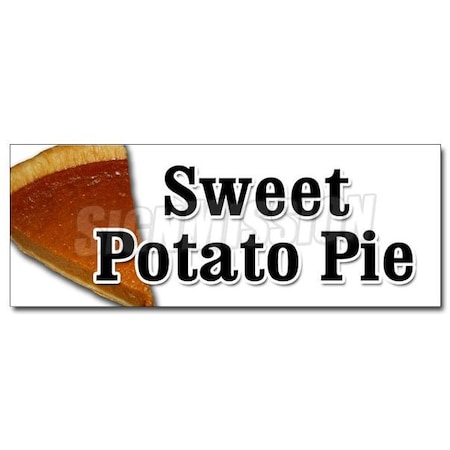 SWEET POTATO PIE DECAL Sticker Pie Sweet Southern Bakery Baker